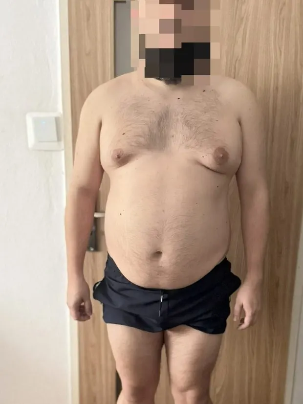 Grzegorz przed rozpoczęciem współpracy